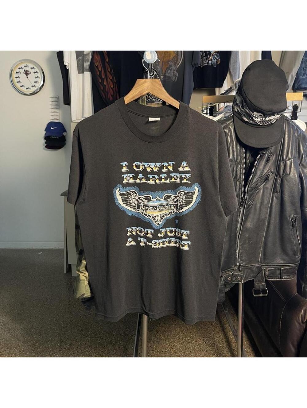 80s Vintage Harley Davidson Chrome New York Shirt